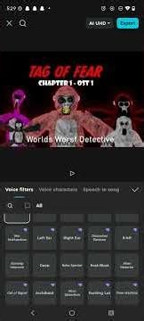 how to sound like PBBV from TAG of fear