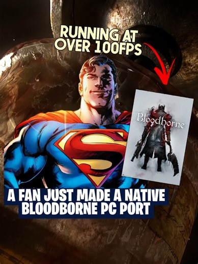 Someone made a Native PC port of BLOODBORNE and it is running flawlessly 🤯 #playstation #bloodborne #fromsoftware #pcgaming