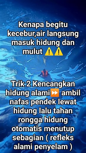 3 trik penting saat tenggelam 🔥 #fyp #tips #tutorial #viral | Ismax Stream