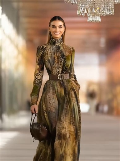 #creatorsearchinsights Runway Elegance Unfolded This video offers a captivating glimpse into the world of couture as the design comes alive on the runway. With poised movement and confident presence, the moment showcases refined craftsmanship, fluid motion, and the timeless allure of high fashion. #RunwayStyle #CoutureShow #LuxuryFashion #HighFashionMoments