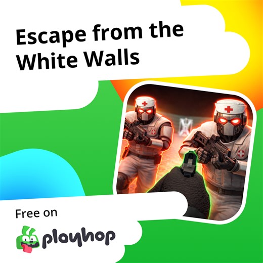 Escape from the White Walls: Play Online For Free On Playhop