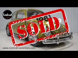 1961 Volkswagen Beetle Ragtop