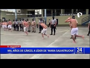 Condenan a 1090 años de prisión a líder de ‘maras salvatruchas’