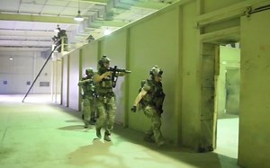 美国陆军特种部队CQB训练