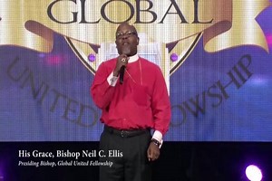 2.6K views · 68 reactions | Join Bishop Neil C. Ellis tonight LIVE at the The Official Global United Fellowship. Tonight @8pm EST | The Word Network | Facebook