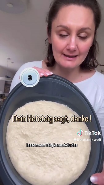Hefeteig schnell fermentieren im Thermomix TM6