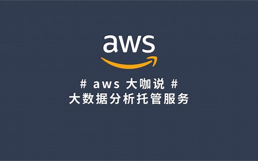 【亚马逊云科技大咖说】手把手教你玩转大数据分析托管服务！