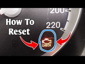 How to reset check engine light without scanner ! Free Easy Way !