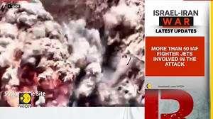 24K views · 598 reactions | #BREAKING | IDF says it has hit an Iranian centrifuge production facility and multiple weapons manufacturing sites in its latest strikes Israel further said that more than 50 of its air force jets carried out air strikes in Tehran Jyotsna Kumar brings you this report | WION | Facebook