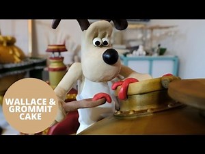 Stunning Cake Model Of Wallace & Grommit's Giant Cake-Making Machine.