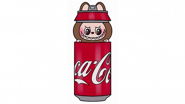 HOW TO DRAW Your Own Adorable Labubu Coca-Cola Art!