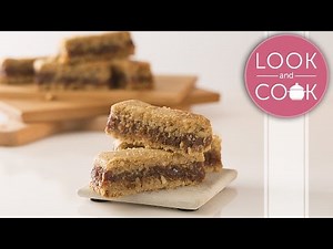 Date & Oats bar Recipe - Look and Cook step by step recipes | How to Bake