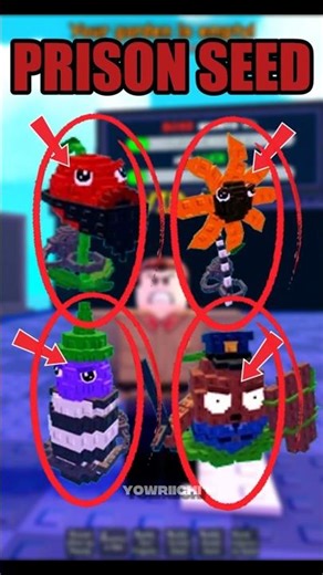 THIS PRISON PLANT IS A TOTAL MESS☠️😭 #roblox #plantsvsbrainrot