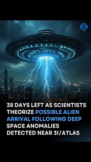 🚨 38 Days Countdown Begins! 🌌 Scientists have detected mysterious deep space anomalies near interstellar comet 3I/ATLAS, sparking theories about a possible alien arrival. 👽⚡ The massive energy signatures and unusual patterns from deep space have left experts puzzled — could this mark the first confirmed extraterrestrial contact? 🌍🛸 🔭 Stay tuned as we move closer to uncovering what’s truly out there beyond our skies. #AlienArrival #SpaceMystery #3IAtlas #UFO #CountdownToContact #DeepSpaceAn