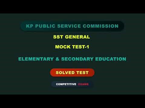 SST General Mock Test 2026 | Complete Preparation | MCQs with Answers | SST Exam Practice #test