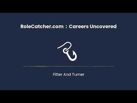 Fitter And Turner : Careers Uncovered