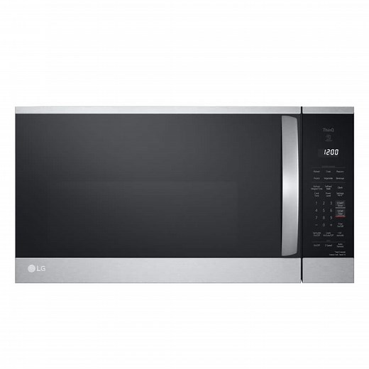 Reviews for LG 1.8 cu. ft. 30 in. W Smart Over the Range Microwave Oven with EasyClean in PrintProof Stainless Steel 1000-Watt | Pg 1 - The Home Depot