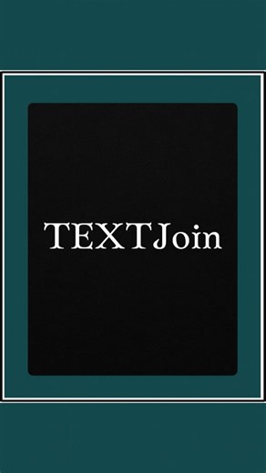 Computer analytics on Instagram: "How to use TextJoin formula in the Excel Excel Tips and Tricks EXCEL SHEET MAGIC Excel Shortcuts 🤯 Stop wasting time! This quick Excel trick will [Specific, valuable outcome, e.g., 'automate your reporting' or 'clean your data in seconds']. Excel isn't just a spreadsheet; it's a data powerhouse. Watch till the end to see how to implement [Name of the function/tool you are showing, e.g., 'XLOOKUP' or 'Pivot Tables']. Data clarity starts with clean, efficient too