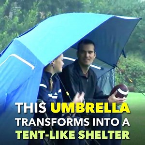484K views · 1.3K reactions | This umbrella transforms into a tent-like shelter instantly ➡ https://gdgd.io/umbrella-shelter | GoodGood Outdoors | Facebook