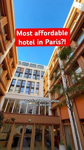 This Paris hotel is actually affordable #hotels #paris #shorts