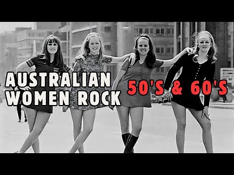 Australian Women in Pop & Rock - 1950's & 1960's