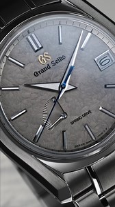 7.4K views · 87 reactions | Heritage Collection #SBGA415 The SBGA415 features a light gray textured dial inspired by the deep winter snows that blanket the mountains in Taisetsu, the twenty-first of Japan’s twenty-four sekki, or seasons. Powered by the Spring Drive Caliber 9R65, hand assembled in the Shinshu Watch Studio, this watch summons the tranquil beauty of winter in the mountains of Japan. #grandseiko #thenatureoftime #aliveintime | Grand Seiko USA | Facebook