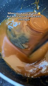 EASY KETO CARAMEL 🍯 Only 3 ingredients and 0 net carbs! So rich, buttery, and gooey 😍 Comment CARAMEL RECIPE below and I’ll send the full recipe straight to your inbox! P.S. Make sure you’re following my account so the message goes through. Or Google “baketobefit keto caramel” #ketocaramel #sugarfreecaramel #lowcarbrecipes #ketorecipes #ketodessert | Sarah's Fit Food