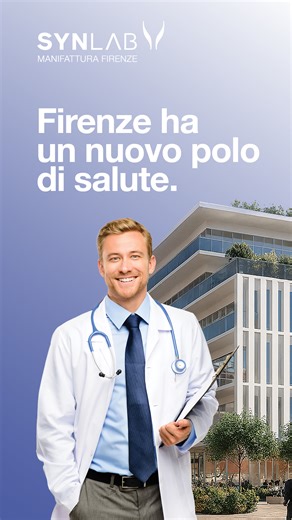 SYNLAB Manifattura Firenze è il Centro Medico dove tutto è connesso, il nuovo punto di riferimento per la Salute dei cittadini fiorentini. ⚜️ Unisce diagnostica all’avanguardia con una filosofia di cura incentrata sulla persona, in una struttura moderna nel cuore della città. Il Dott. Niccolò Maria Sposimo, Direttore Sanitario del nuovo Centro Medico SYNLAB Manifattura Firenze, ci racconta tutto quello che c’è da sapere sulla struttura e sui servizi che verranno erogati a partire da settembre 20