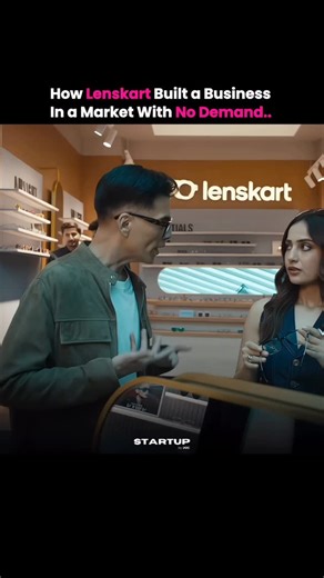 Startup Stories By DOC on Instagram: "When Lenskart started, Indians didn’t buy eyewear online. They trusted local opticians, touched frames, bargained on price. Instead of waiting for demand, Lenskart created it. They educated customers, offered home eye-checkups, affordable pricing, and built trust through aggressive offline + online expansion. Every store became a billboard. Every order became a habit. Today, eyewear isn’t a “need-based” purchase anymore. It’s a lifestyle decision and Lenskar