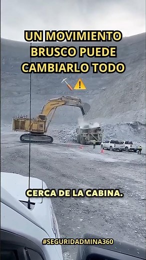 A sudden movement can change everything in mining operations ⚠️