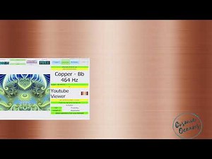 Copper Frequency - 464 Hz Frequency - Balance Essential Minerals