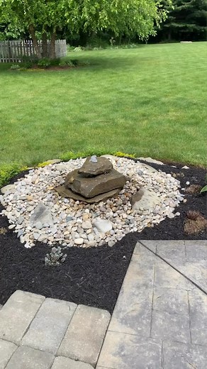 32K views · 46 reactions | Simple backyard water feature? Let’s do it!  #waterfeature #diybackyard #landscapedesign #backyarddreams | Randomdiyguy | Facebook