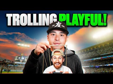 I Hired The World's Best Player To Troll Playful 😭