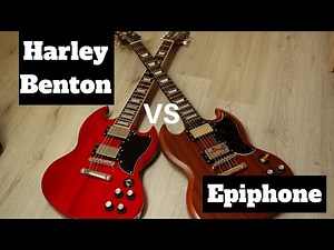 Harley Benton vs Epiphone