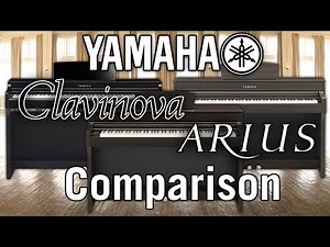 Yamaha Clavinova and Arius Comparison - CLP625 vs YDP184 vs CLP635