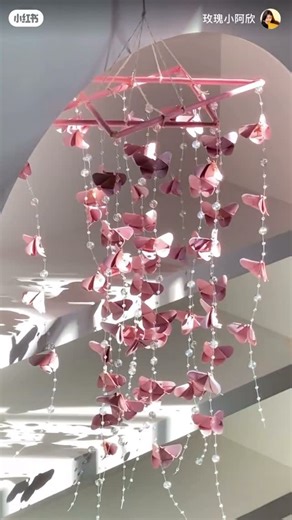 Craft and DIY | 🦋✨ This butterfly mobile is giving ✨fairycore dream✨ Can you believe it’s handmade? 👀 If you love aesthetic DIYs that turn your space into... | Instagram