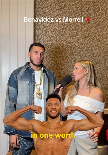 David Benavidez Discusses Fight with David Morrell