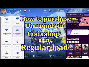 How to purchase diamonds using regular load/Mobile Legend 2022