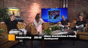 TV-TIPP: Stars, Geschichten & Musik | MusikApostel DO. 06.09. 20:15 Uhr auf Melodie TV Moderation: Katharina Herz CD-Tipp: Die neue Musikapostel - Best Of CD jetzt bei Melodie Express vorbestellen. | Melodie Express