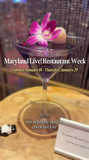 Alexandra Johnson | DMV foodies!! @livecasinomd 2026 Restaurant Week is here! Now through Thursday, January 29, Maryland Live! is offering three-course dinner... | Instagram