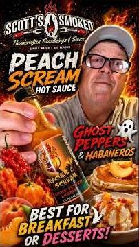 This Peach Ghost Pepper Hot Sauce Is PERFECT for Breakfast. Until the Heat Hits #lordoftheringsting