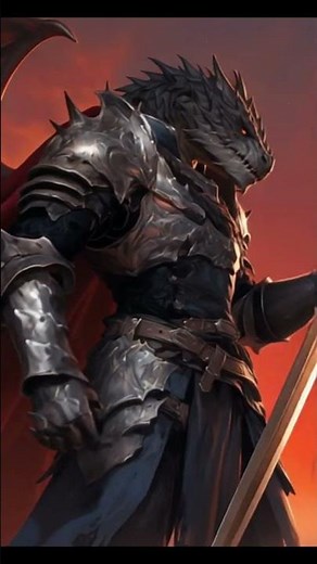 Dragonkin Evo ⚔️🔥 #dragonkin #sagaseekers #warriors #dragonwarriors #fantasy #aiart #medievalvibes
