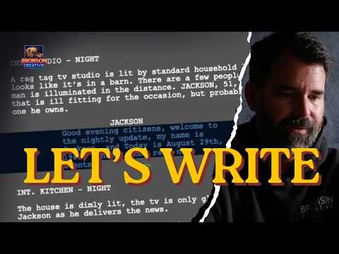 How To Write A Screenplay in 15 minutes | Turning Abstract Ideas into Scenes