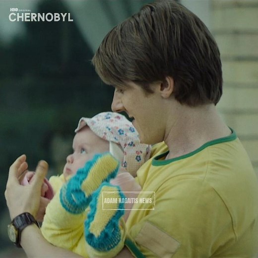 12 hours before the explosion. CHERNOBYL. Adam Nagaitis as Vasily Ignatenko