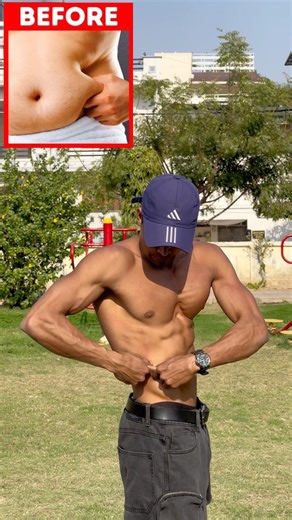 Get rid of side fat and get oblique abs by doing this exercise 👍 #fatloss #obliqueworkout