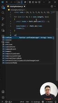 Find Disappeared Numbers in JavaScript | O(n) In-Place Solution Explained