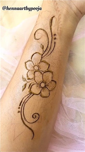 flower mehandi design #mehandi #henna #latestmehandi #mehandidesign