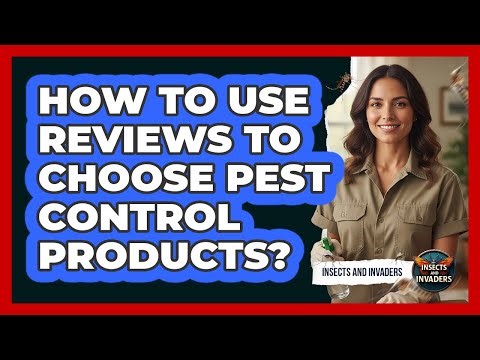 How To Use Reviews To Choose Pest Control Products?