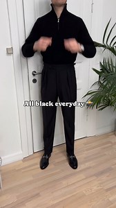 7K views · 117 reactions | Classic Dapper Black outfits exude timeless elegance and redefine sophistication. Share your thoughts on these sleek, all-black looks! #Holloshoe #fashion #Suits #coats #Mensfashion #Menstyle #Menswear #shoes | HolloShoe | Facebook