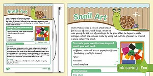 Snail Art Instructions